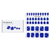 MAVENIR - Nail Sticker (Blue) - # Romantic Snow Night Pedi MFA-025 / 022080 36pcs