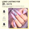 2 PCS Top Coat Kit, MAKARTT Soak Off Nail Gel No Wipe Top Coat 10ml Top Coat Set for UV LED Nail Gel Polish Soak Off UV Tops