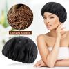 Microwavable Hot Head Thermal Heat Cap Heating Steamer for Hair Care Beauty Flax Seed Baked Oil Unplugged Repair Damaged Nursing