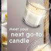 Glade Candle, Pure Vanilla Joy, 3.4 oz.