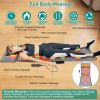 Full Body Massage Mat with Heat 10 Neck Shiatsu Kneading Massage Heads, Multifunctional Electric Heated Massage Chair Back Pad for Back Lumbar Leg Pai