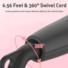 Thermal Brush Ceramic Hair Curler Comb 3 in 1 Thermal Curling Wand Double PTC Curling Brush Travel Hair Curler Combs Anti Scalding Curling Iron Ionic