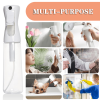 Continuous Spray Bottle with Ultra Fine Mist - Versatile Water Sprayer for skin spray bottle   Home Cleaning, Plants and More - Spray Bottle (Clear, 3