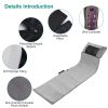 Full Body Massage Mat with Heat 10 Neck Shiatsu Kneading Massage Heads, Multifunctional Electric Heated Massage Chair Back Pad for Back Lumbar Leg Pai