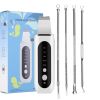 Ultrasonic Skin Scrubber Peeling Shovel EMS Acne Blackhead Remover Face Deep Cleansing Facial Lifting Devices Comedo Extractor