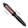 Thermal Brush Blowout, 1.5 Inch Heated Round Brush, Heated Curling Brush for Curls & Volume Dual Voltage Travel Curling Iron