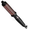 Thermal Brush Blowout, 1.5 Inch Heated Round Brush, Heated Curling Brush for Curls & Volume Dual Voltage Travel Curling Iron