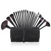 Kaizm 22Pcs Makeup Brush Foundation Eyeshadow Brush Beauty Brush Cosmetic Bag Maquiagem Eyebrow lipstick Make Up Brushes