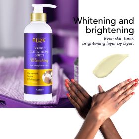 AILKE Double Glutathione Brightening Skin Care Set, Lightening, Clean Skin, Radiant Skin, Clean Skin Range For Men Women (Color: Lotion)