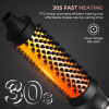 Thermal Brush Blowout, 1.5 Inch Heated Round Brush, Heated Curling Brush for Curls & Volume Dual Voltage Travel Curling Iron