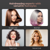 Thermal Brush Blowout, 1.5 Inch Heated Round Brush, Heated Curling Brush for Curls & Volume Dual Voltage Travel Curling Iron