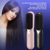 Cordless Hair Straightener Comb Electric Hot Comb Household Straight Negative Ion Anti-Scalding Styling Tool Straightening Brush