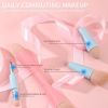 Double Ended Makeup Brush 4in1 Retractable Cosmetic Brush Multifunctional Concealer Sponge Brush For Eyeshadow Eyebrow Lipstick