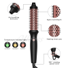 Thermal Brush Blowout, 1.5 Inch Heated Round Brush, Heated Curling Brush for Curls & Volume Dual Voltage Travel Curling Iron