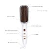 Hair Straightener Brush Heating Straightening Comb Men Quick Beard Straightener Brush Beard Comb Styling Iron Smoothing Comb