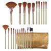 Kaizm 22Pcs Makeup Brush Foundation Eyeshadow Brush Beauty Brush Cosmetic Bag Maquiagem Eyebrow lipstick Make Up Brushes